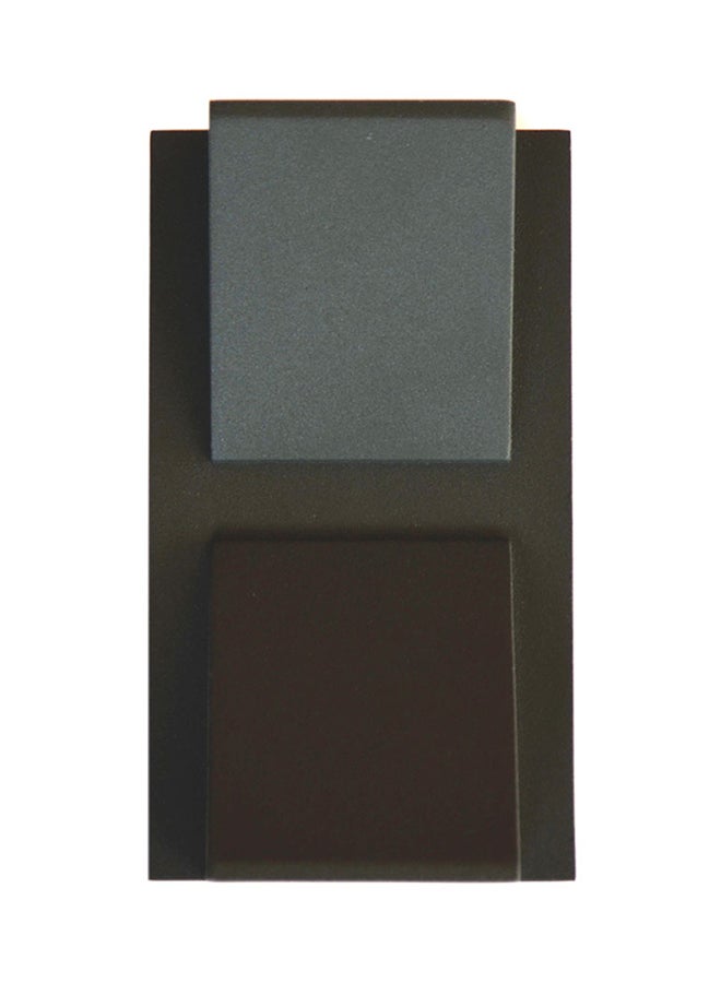 Garden Up And Down Light Black 6 X 14 X 7cm