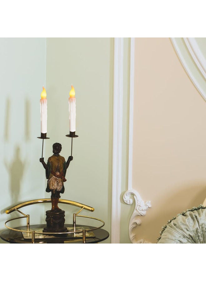 LED Long Electronic Candles Warm white 18.00 x 3.00 x 3.00cm