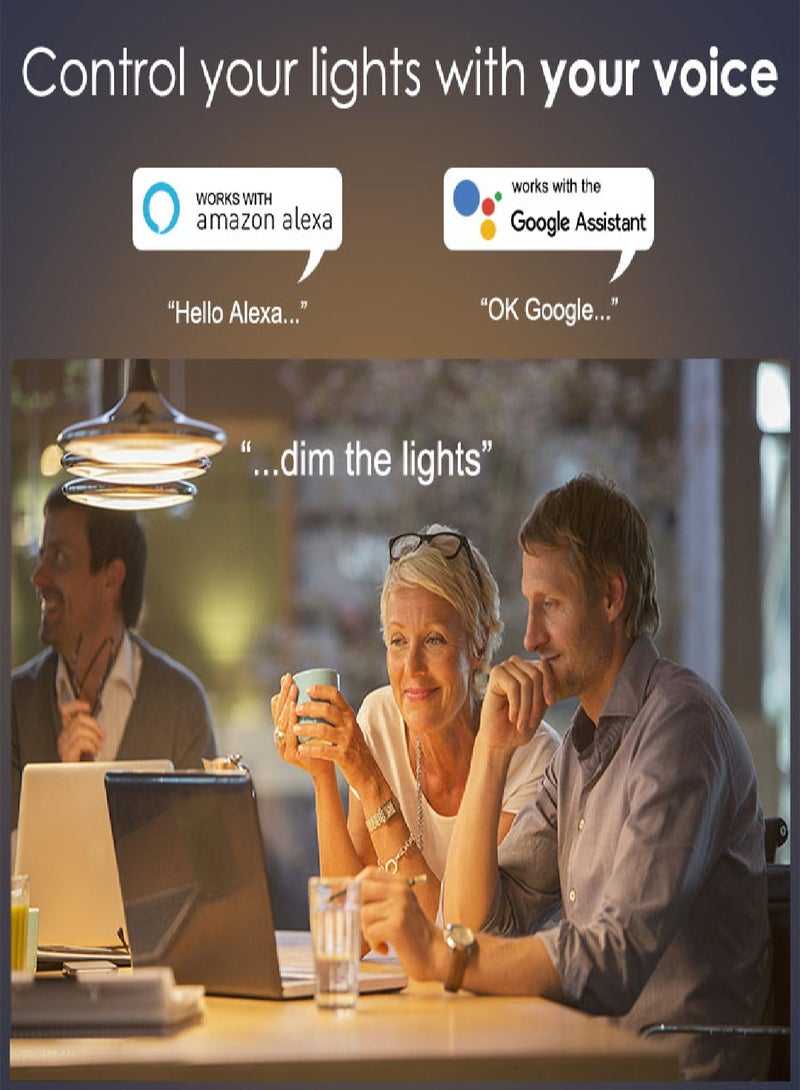 Saska smart wi-fi led downlight laza 5w tunable white dimmable color changing adjustable angle recessed Light ceiling lighting fixtures works with alexa and google home