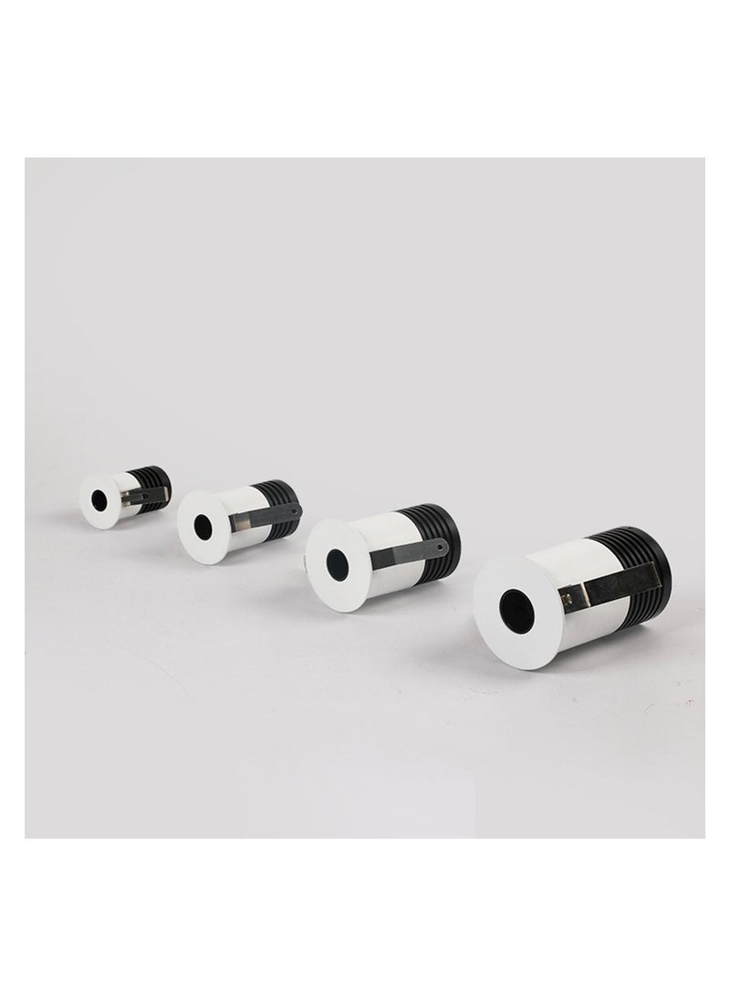 Mini Spotlight LED Spotlight Small Opening Display Cabinet Bull's Eye Lamp Embedded Anti-Glare Wine Cabinet Lamp