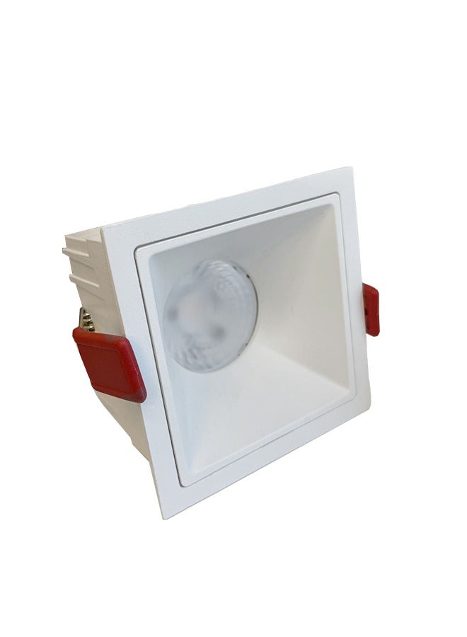 12W LED Square Spotlight White 85x85x63cm