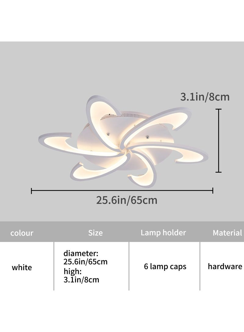 LED Ceiling Light With Remote Control Dimmable White