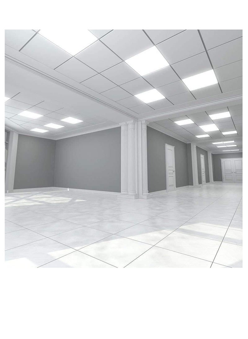 V-TAC LED Panel Light 60 x 60 cm 2Pcs 40W Ceiling Light Energy Saving 60 x 60 cm White VT-6440