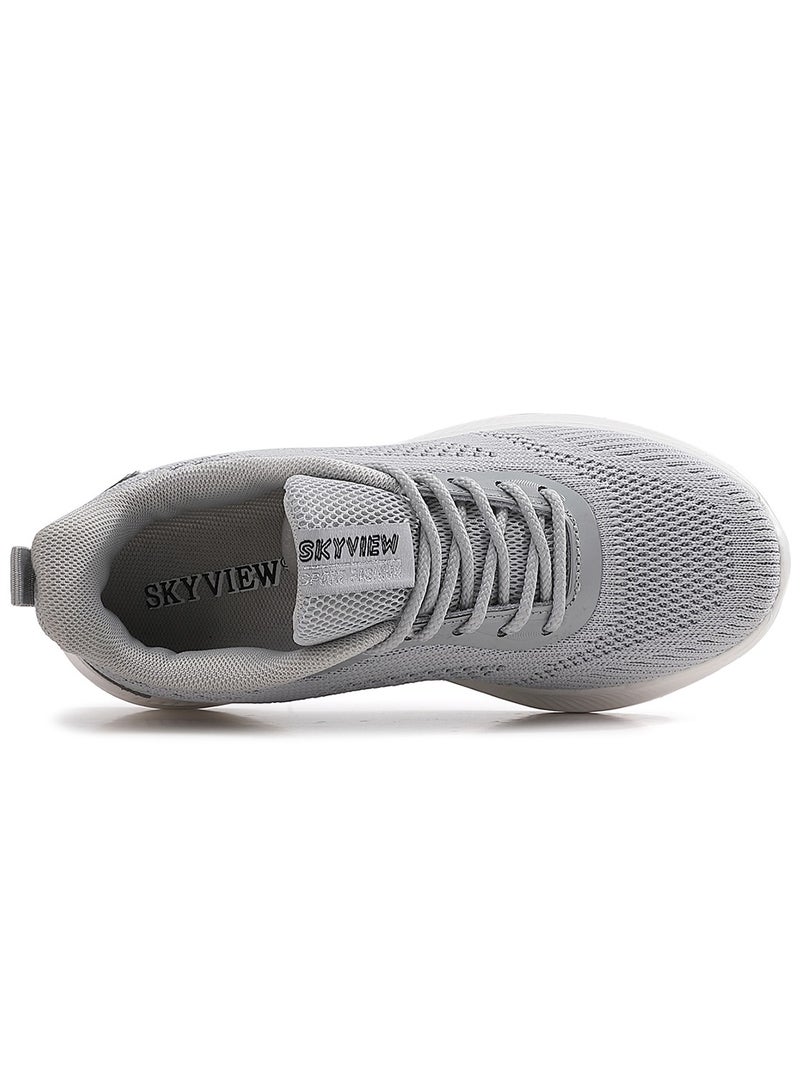SKYVIEW Children's Sports Shoes Boys And Girls Knitted Mesh Sports Shoes Kid Breathable Lightweight Running Shoes Children's Fashionable Sports And Leisure Shoes