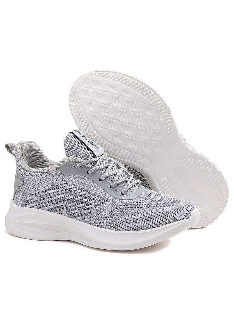 SKYVIEW Children's Sports Shoes Boys And Girls Knitted Mesh Sports Shoes Kid Breathable Lightweight Running Shoes Children's Fashionable Sports And Leisure Shoes