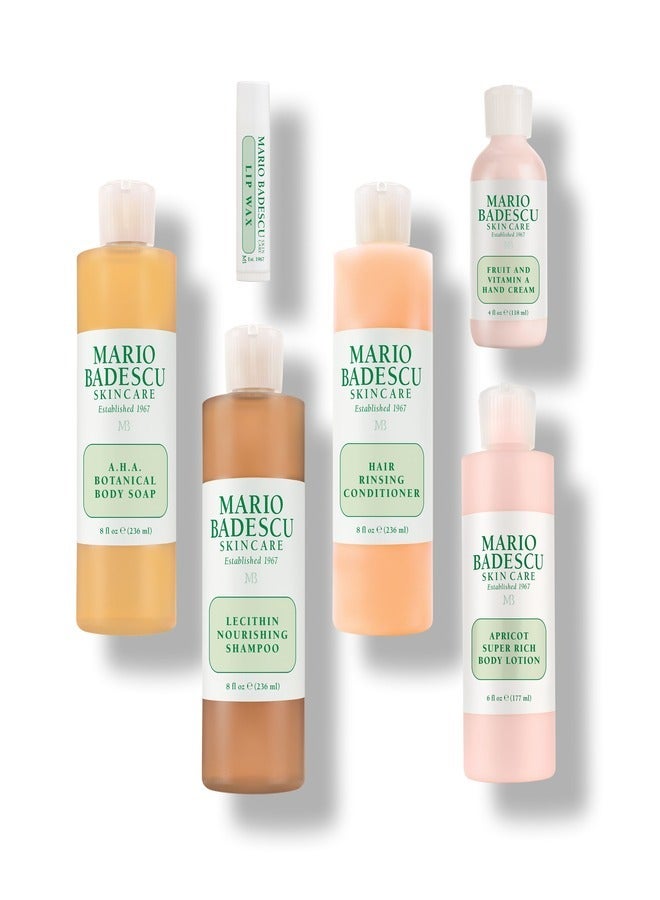 Mario Badescu Apricot Super Rich Body Lotion, Nourishing and Softening Body and Hand Moisturizer For All Skin Types 177ml