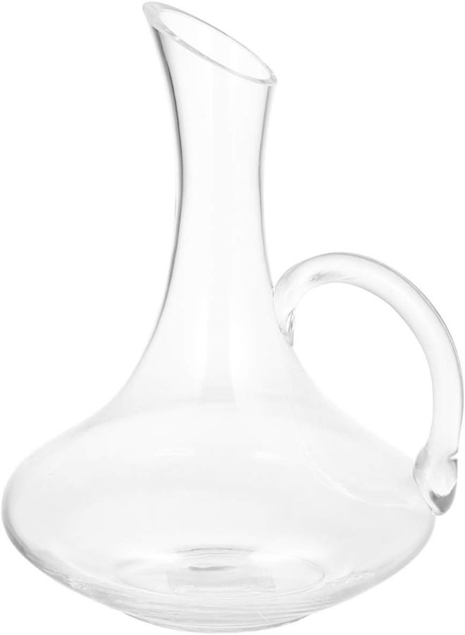 1Pc Decanter Wine Whiskey Dispenser Cold Beverage Kettle Whiskey Drink Distributor Whiskey Container Lead Free Crystal Whiskey Holder Gifts For Home Decor Glass Teapot Whisky