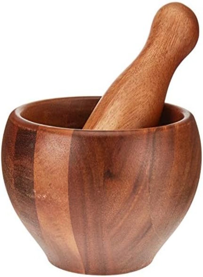 Billi Wooden Mortar & Pestle, Aca-602