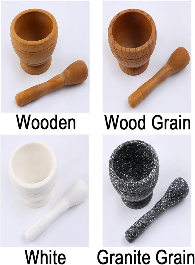 Zdys Spice Grinder Garlic Mortar And Pestle Set Grinding Bowl Crush Pot Garlic Mincer Herb Spice Masher Grinder Chopper For Crushing Pill Mashers Tools