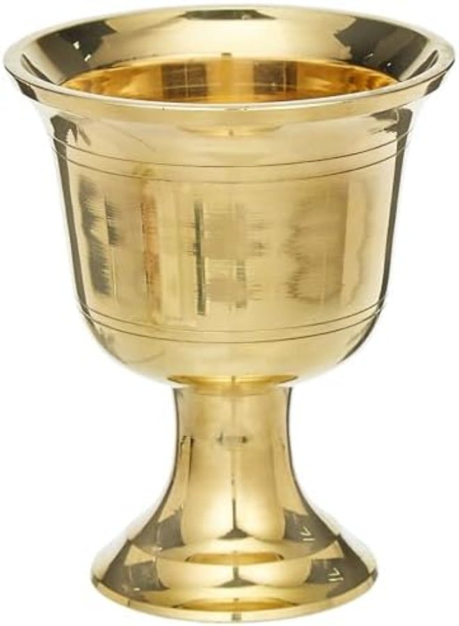 Raj 105 Cm Brass Mortar With Pestle - Bms001, Manual , Garlic Crusher , Spices Manual Grinder , Chutney Maker , Spices Mixer