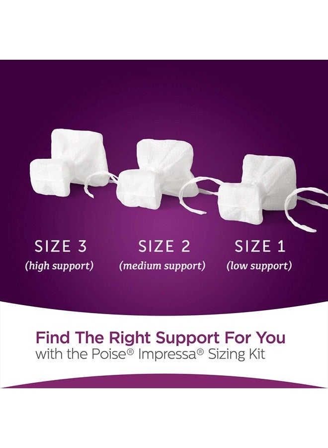 Impressa Incontinence Bladder Support for Women, Bladder Control, Size 3, 8 Count (Packaging May Vary)