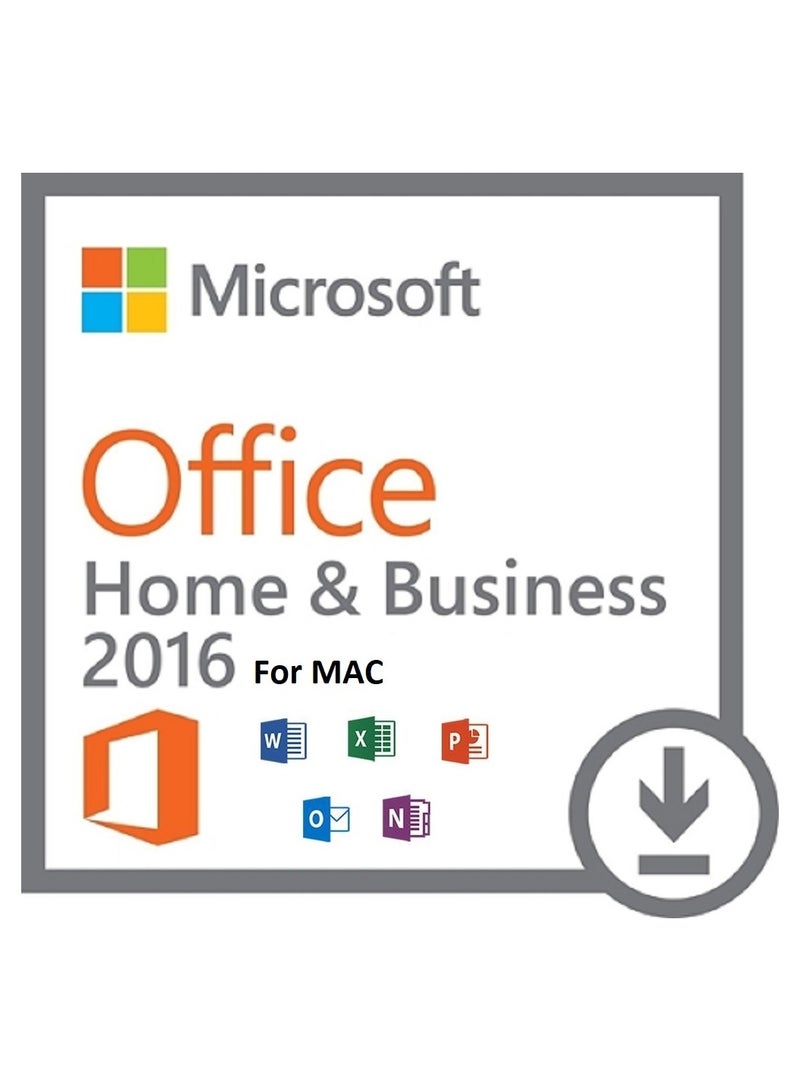 Microsoft Office 2016 Home & Business Lifetime Subscription coupon for Mac