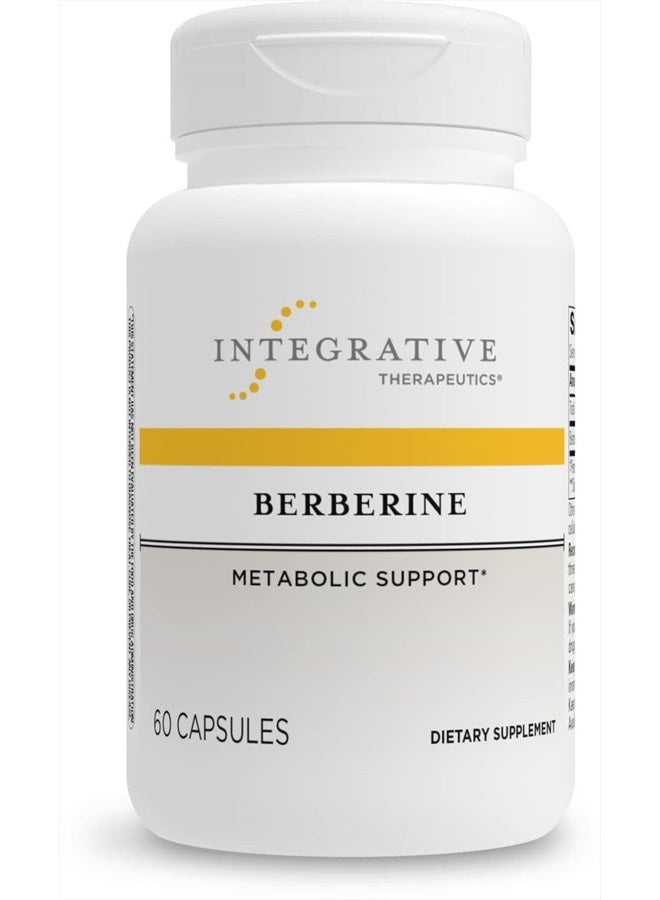 Berberine - 1000–1500 mg Daily - Berberine HCL Supplement for Metabolic Support* - Gluten-Free & Vegan Supplements for Men & Women - 60 Capsules