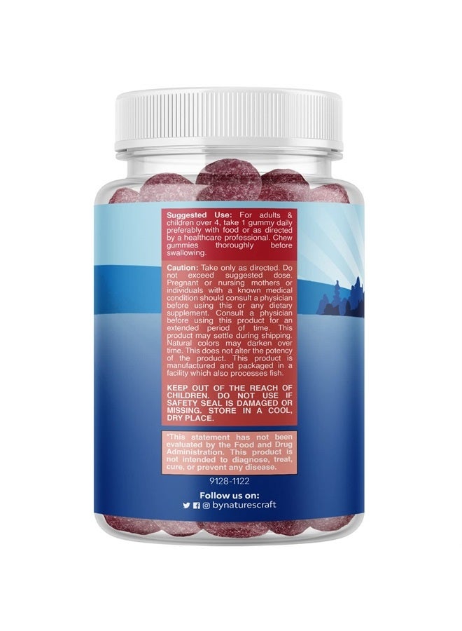 Relaxing Calm Magnesium Gummies for Kids - Great Tasting Kids Magnesium Gummies for Nerve Bone and Muscle Health Calm Gummies for Kids Wellness with 85mg per Serving Elemental Magnesium