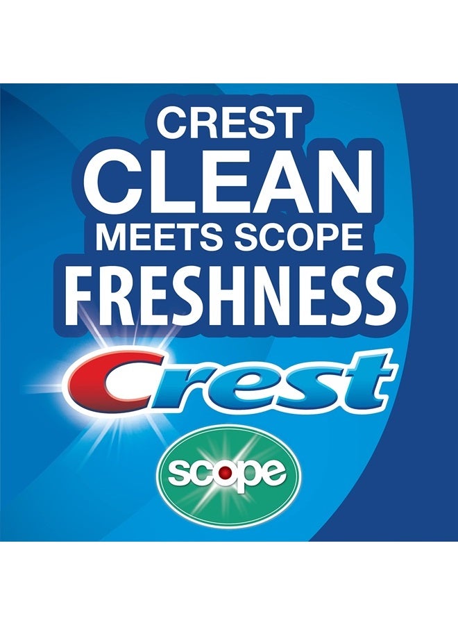 Scope | One 4-Pack of Mint Breath Mist Sprays (4 Total Sprays) - 0.24 Ounce (7mL) - Made in an FDA Audited USA Facility