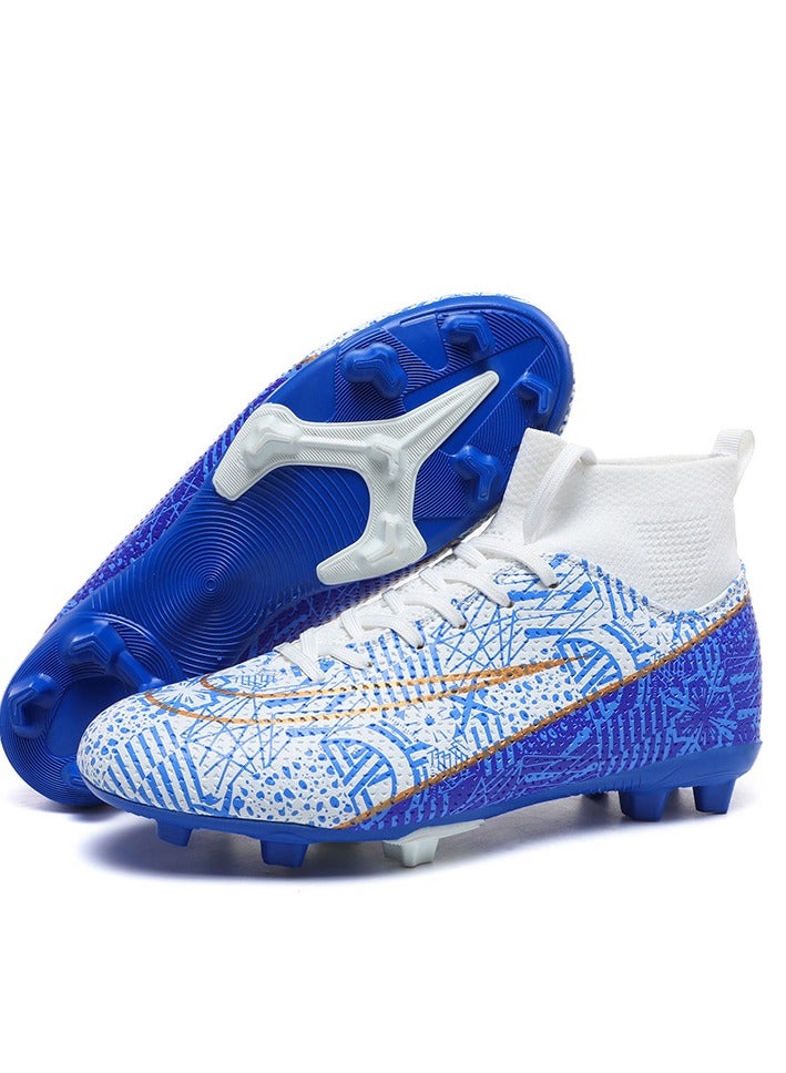 Football high top professional training shoes