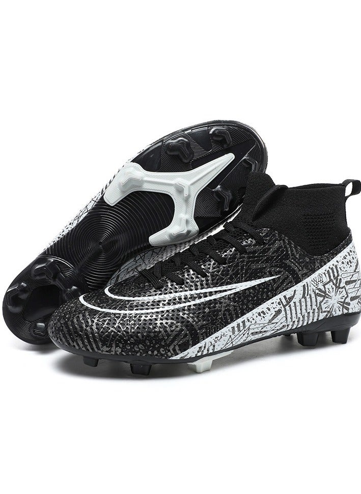 Football high top professional training shoes