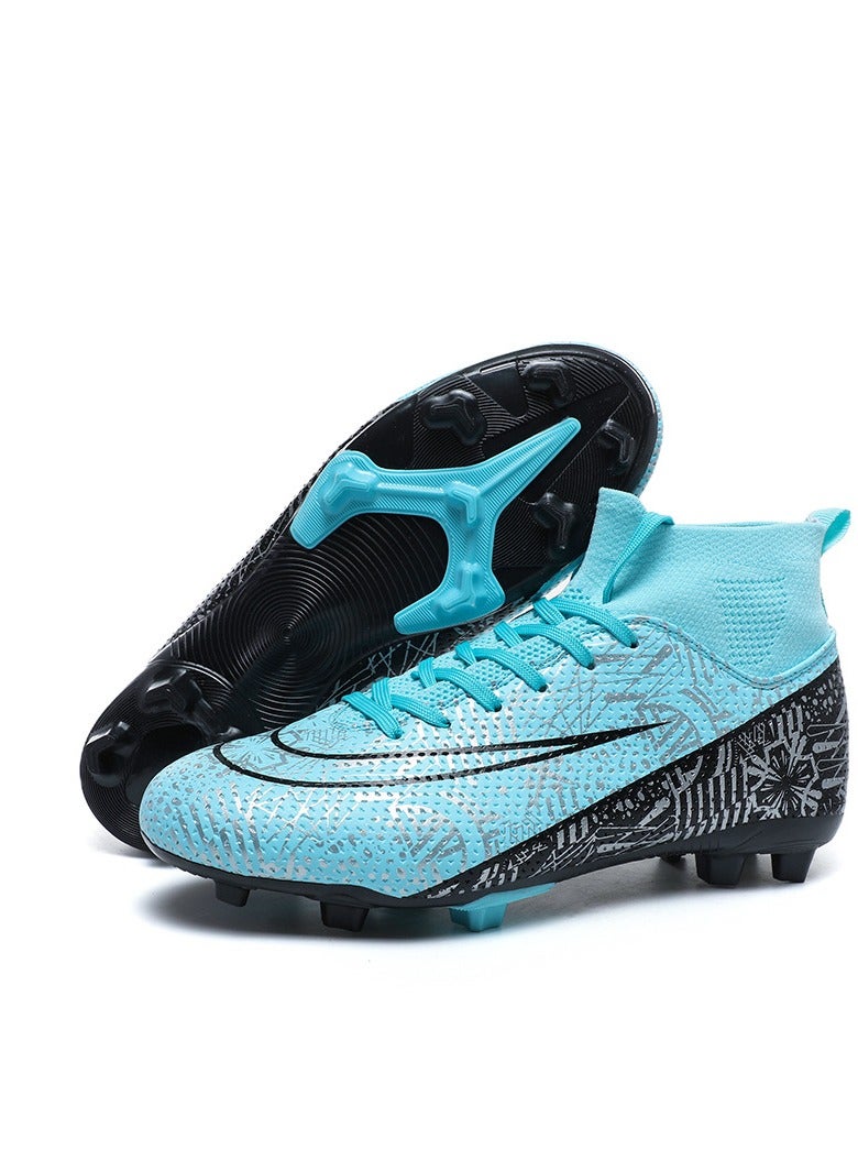 Football high top professional training shoes