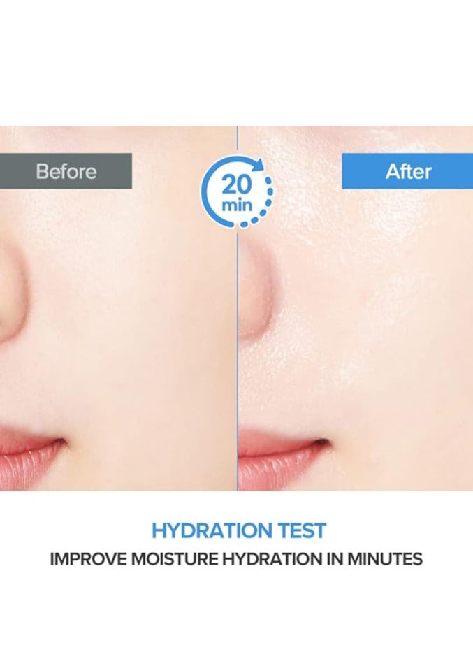 JMsolution Water Luminous S.O.S Ringer Mask Black Skin Care Face Mask- Korean Facial Skincare-5-layer High Intensive Moisture for all skin- 10 sheets X 1.24 fl oz