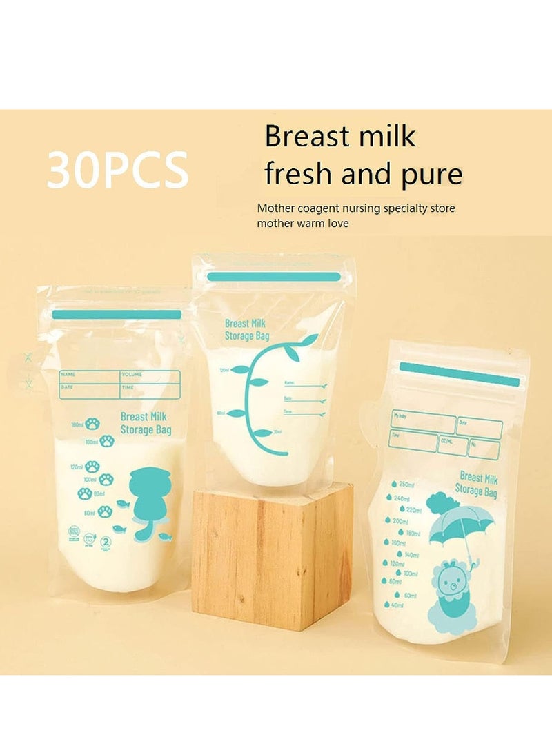 Pack Of 30 Breast Milk Storage Bags 250 ML