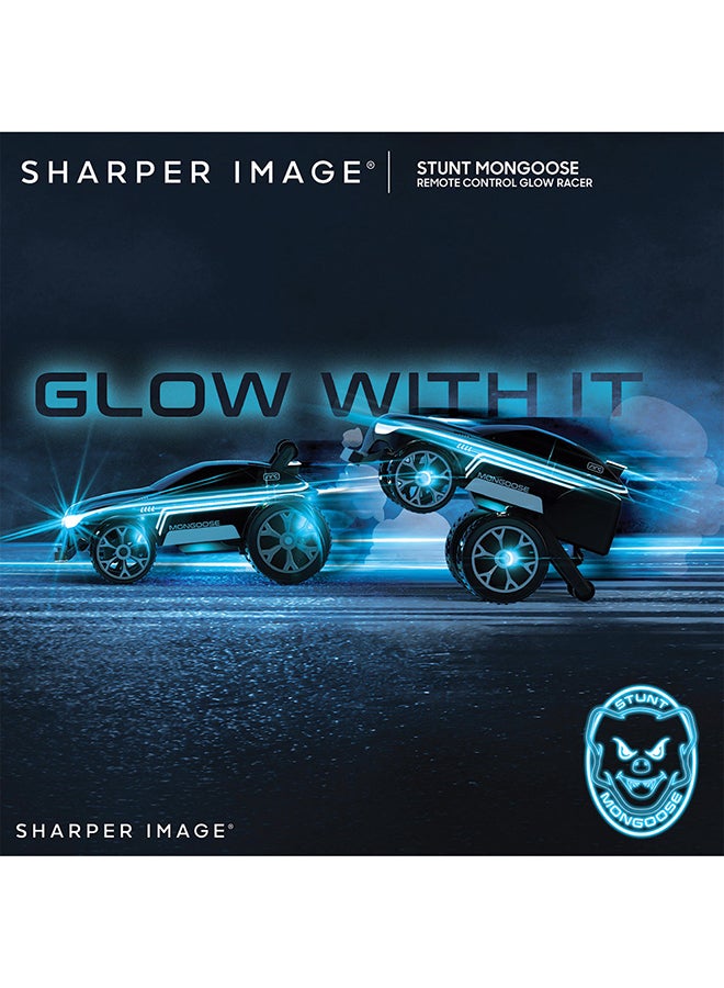 Sharper Image Remote Control Stunt Mongoose LED with Full Body Glow and Multiple Drive Modes