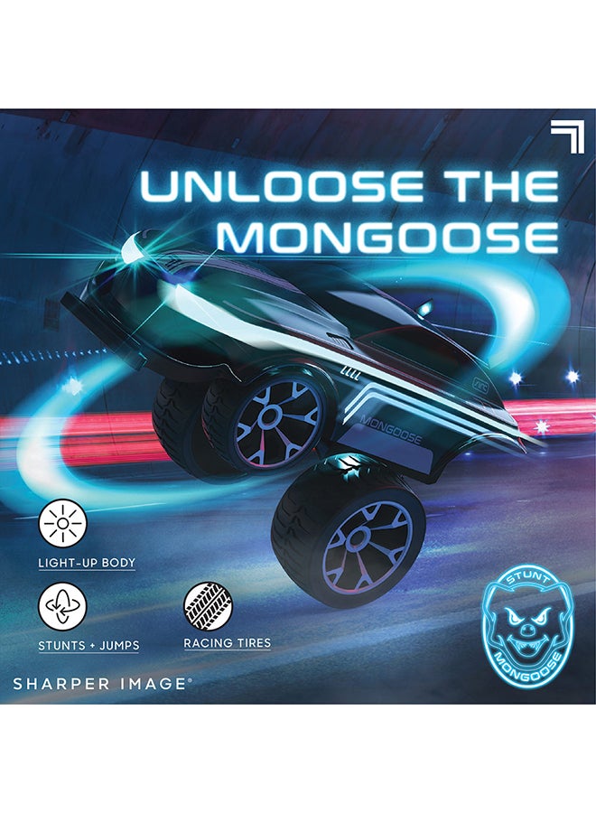 Sharper Image Remote Control Stunt Mongoose LED with Full Body Glow and Multiple Drive Modes