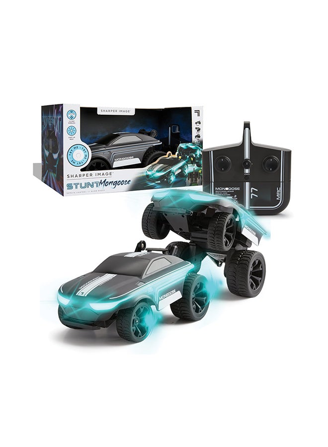 Sharper Image Remote Control Stunt Mongoose LED with Full Body Glow and Multiple Drive Modes