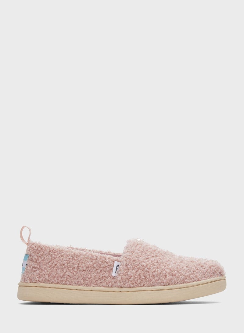 Kids Alpargata Slip Ons