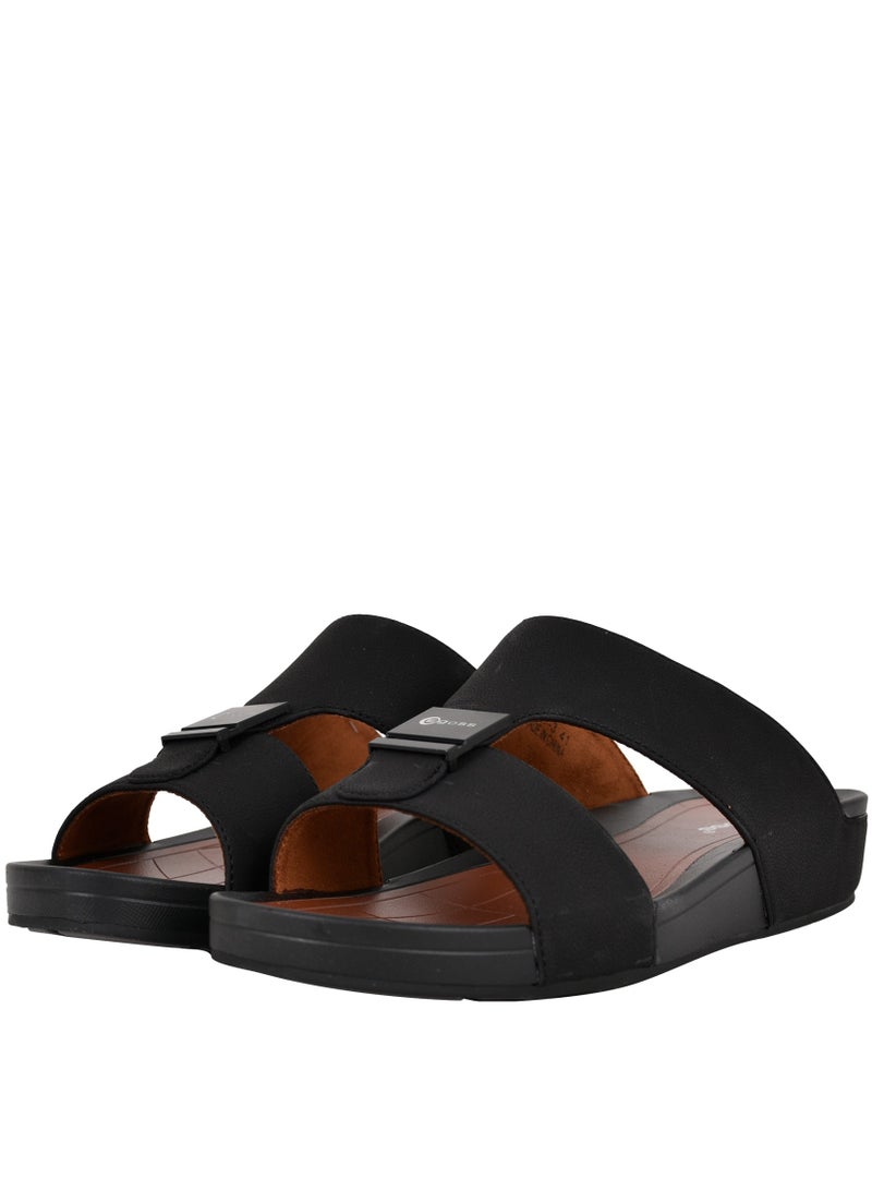 Mens Dual Plain Strap Sandals