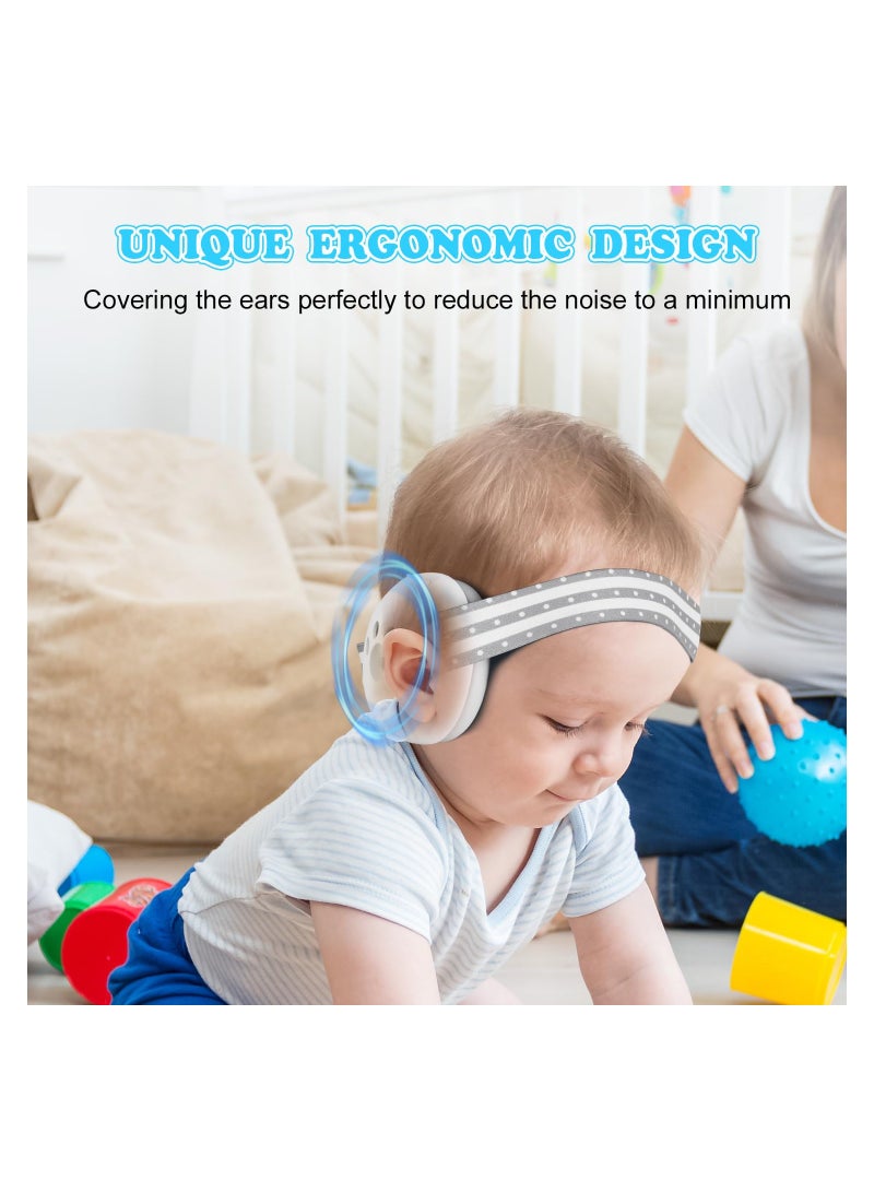 Baby Ear Protection, Noise Cancelling Headphones For Babies, Noise Reduction Earmuffs For Infant And Toddlers Up To 36 Months, Hearing Protection Earmuffs For Sleep, Travel Live Concerts, Events