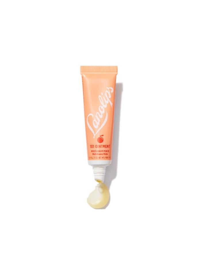 LANOLIPS 101 OINTMENT MULTI-BALM - PEACH 10G