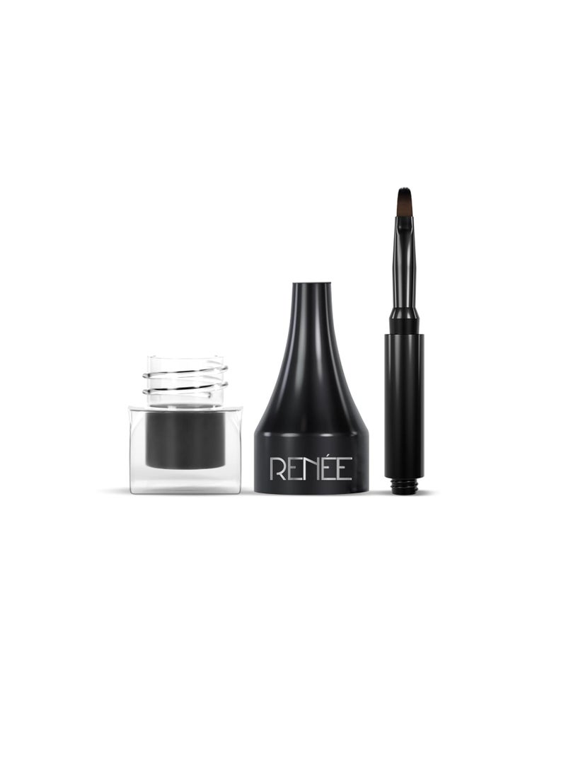 RENEE Superwing Gel Eyeliner 2gm Smudge proof  Water and Sweat Resistant  One Stroke Application with Smooth Highly Pigmented and Easy to   glide Formula  Comes with an Attached Applicator