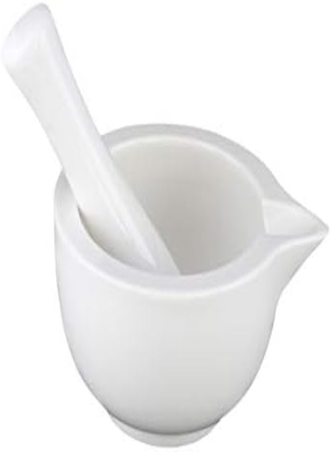 Shallow Porcelain Mortar With Pestle 250Ml (Sc-38-Mort)