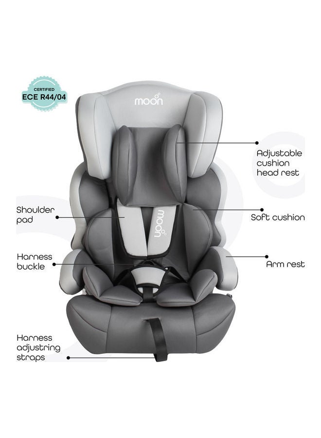 Tolo - Baby/Kids Car seat (Group-1,2,3) - Light Grey