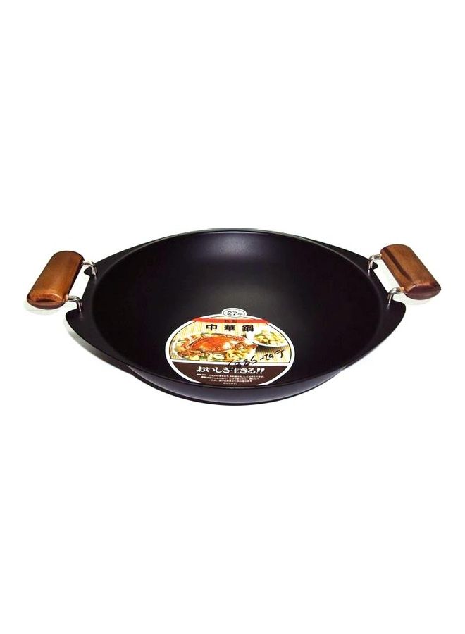 Non-stick China Wok Black/Brown 27cm