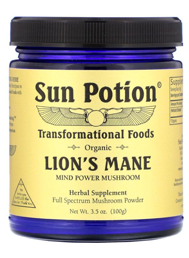 Organic Lion'S Mane Mind Power Mushroom