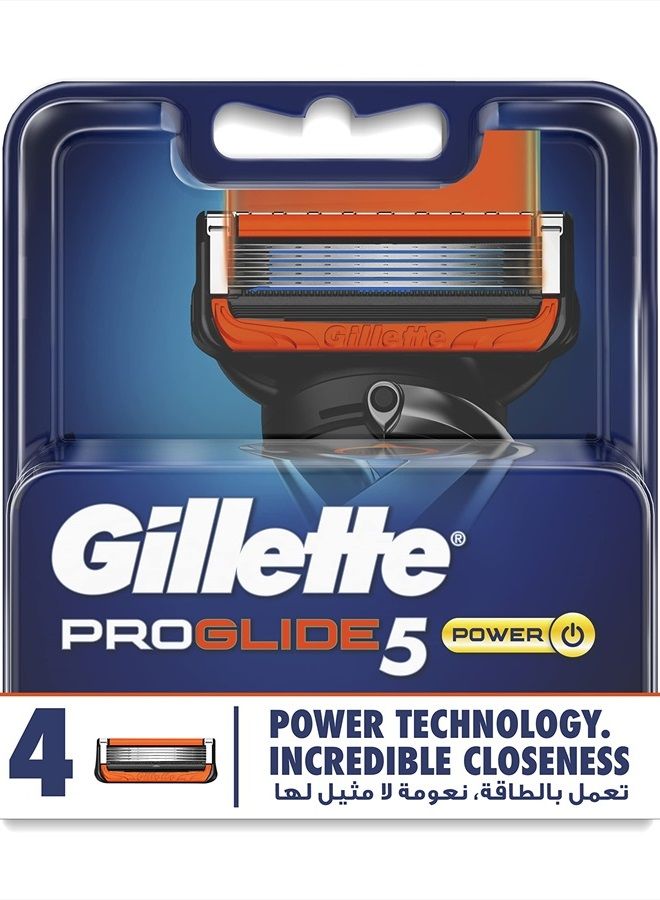 81307362 Fusion ProGlide Power Pack of 4 Blade Pack