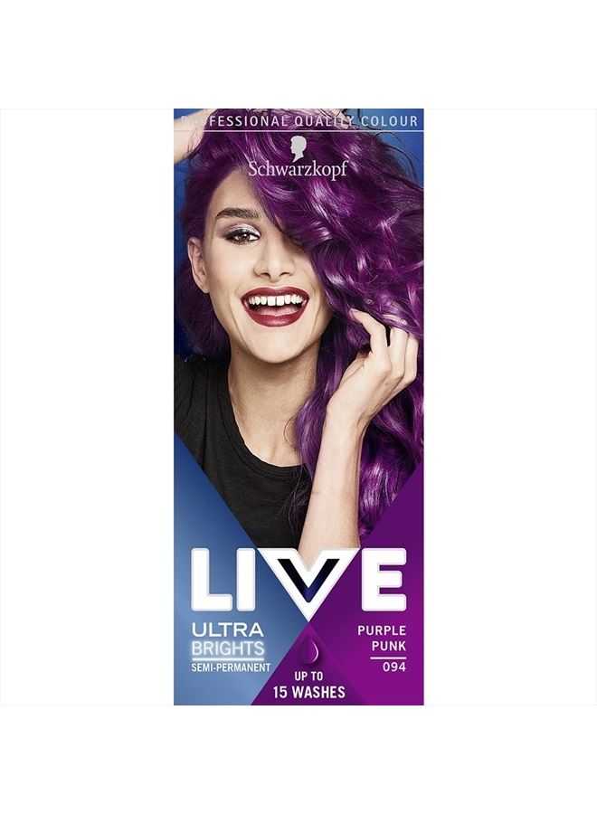 Live Ultra Brights 94 Purple Pink Hair Colour