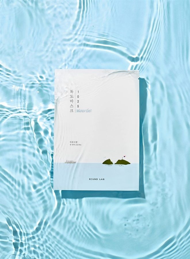 1025 Water Gel Hydration Mask(10ea) | Hydration locking, Cooling, Rejuvenating, Easy layering, Unscented for sensitive skin (10ea)