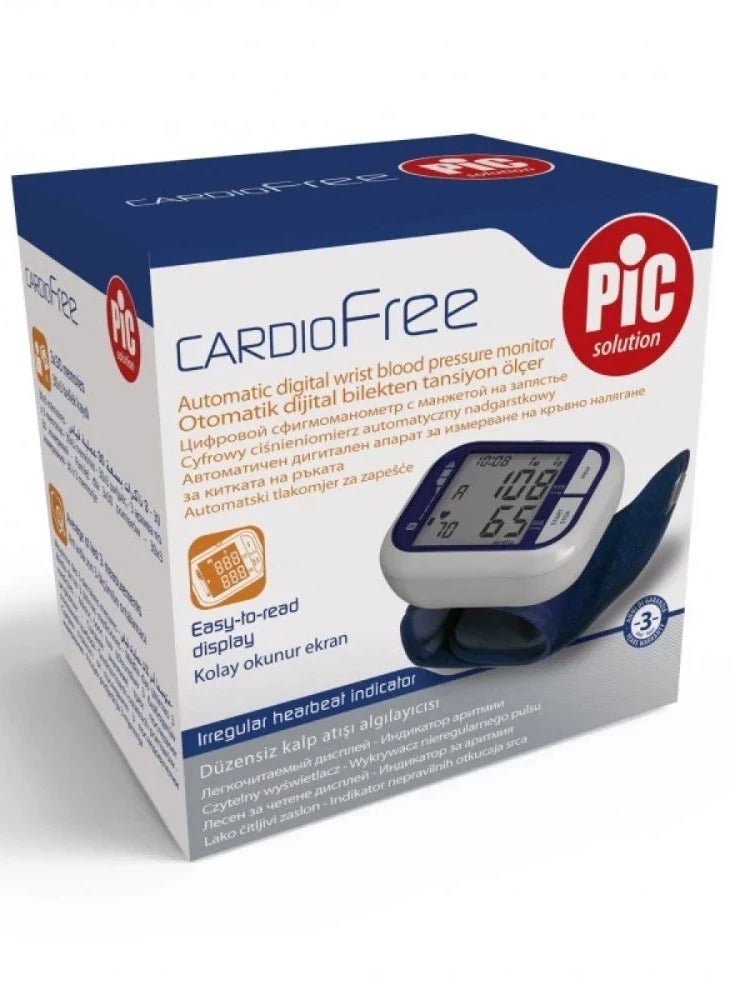 Pic Solution Cardio Free Wrist Blood Pressure Monitor