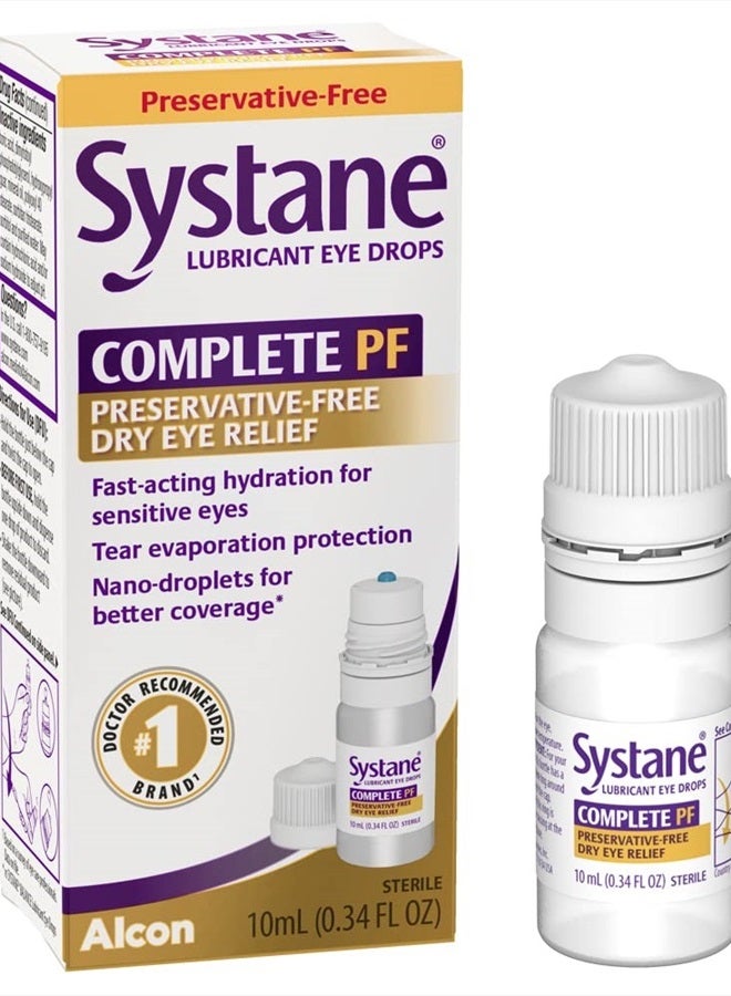 COMPLETE PF Multi-Dose Preservative Free Dry Eye Drops 10ml