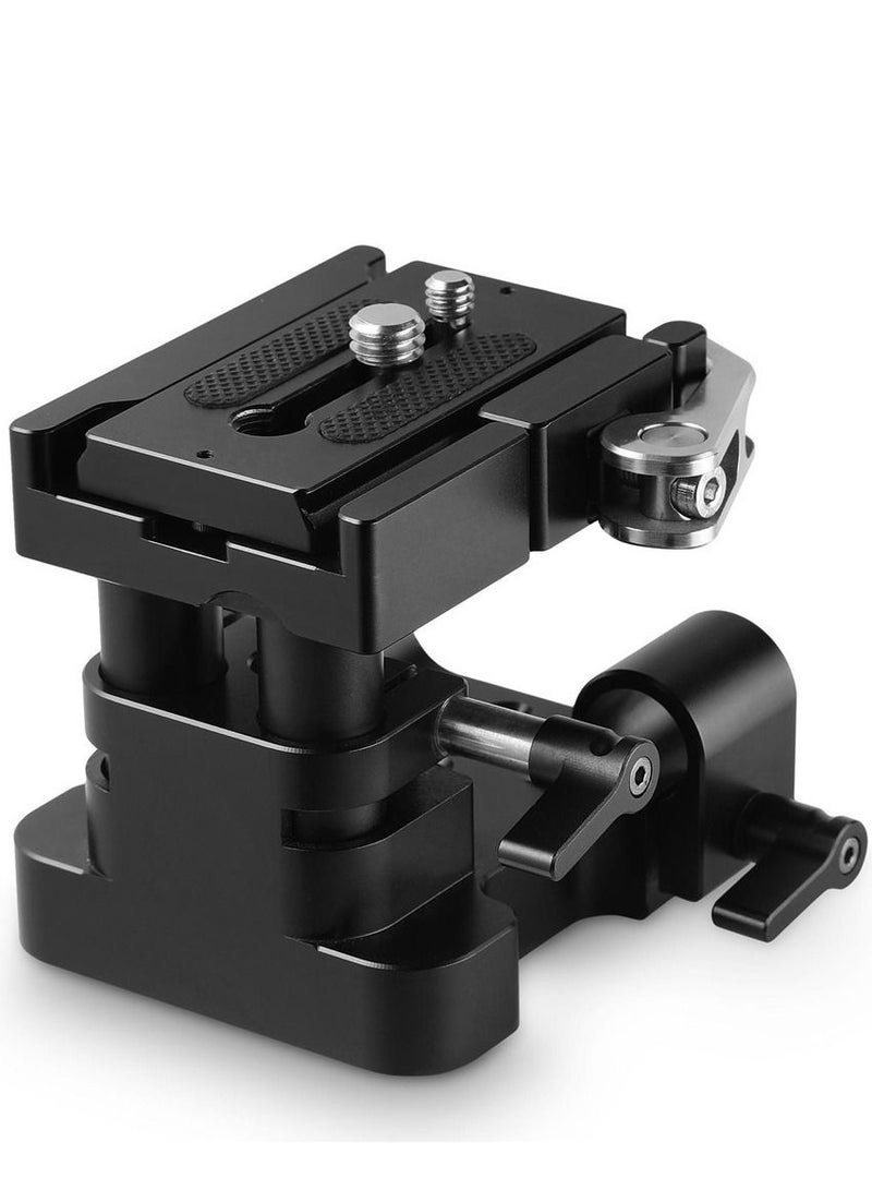 SmallRig 2092B Universal 15mm Rail Support System Baseplate