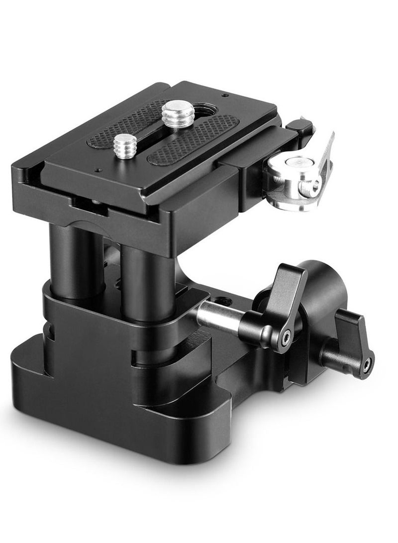 SmallRig 2092B Universal 15mm Rail Support System Baseplate