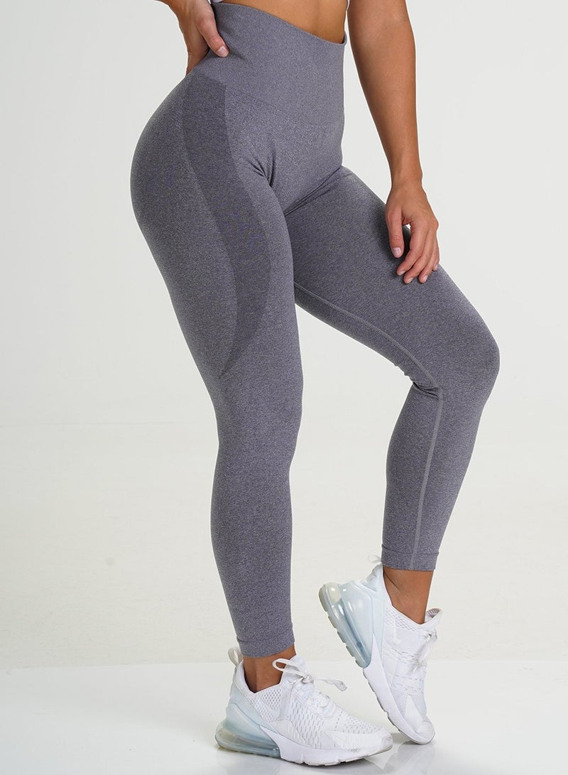 Yoga Tight Fitting Stretch Soft Pants Grey