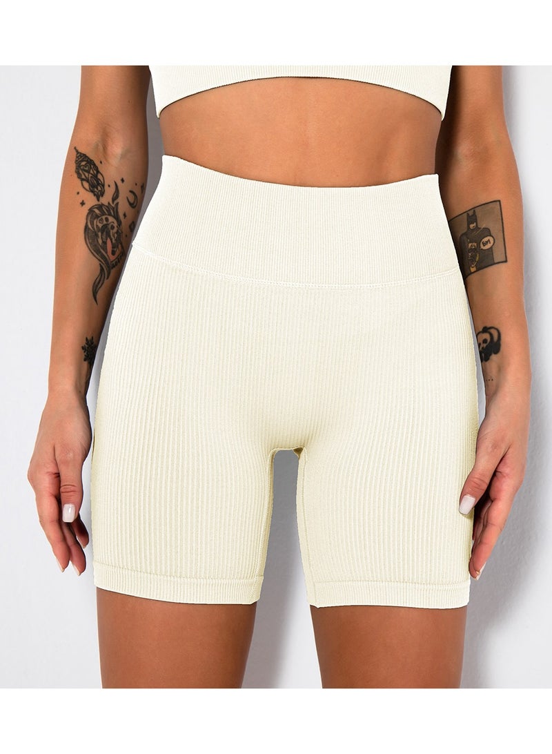 Yoga Tight Fitting Stretch Soft Pants White