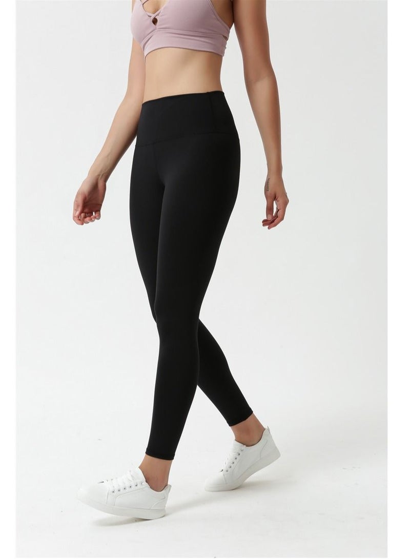 Yoga Tight Fitting Stretch Soft Pants Black