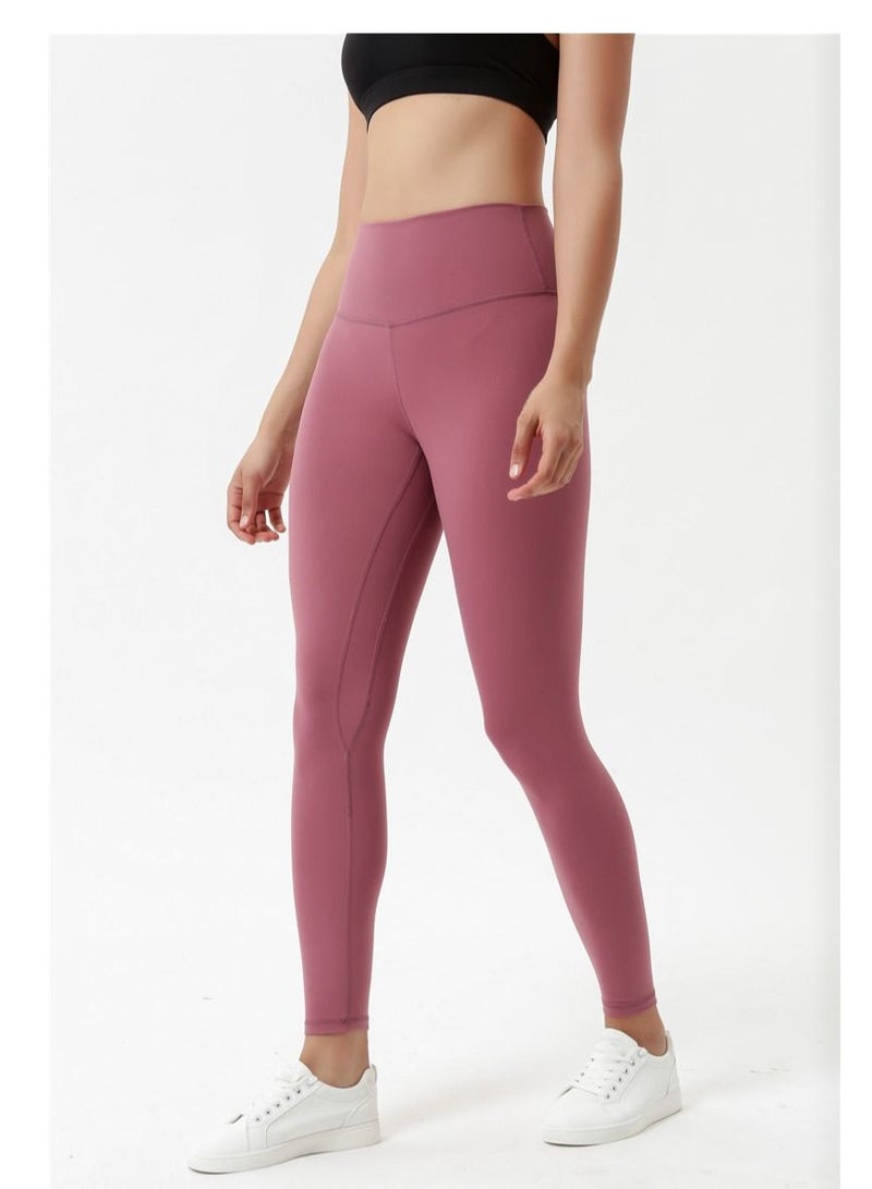 Yoga Tight Fitting Stretch Soft Pants Red