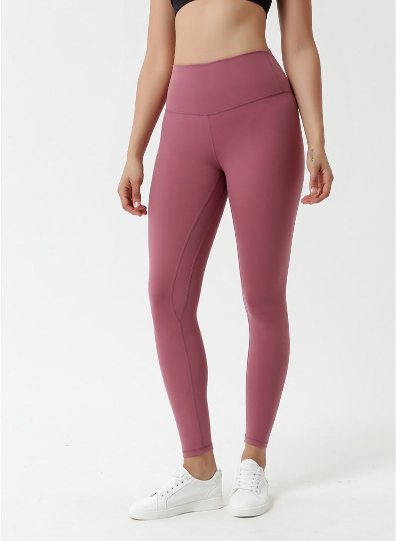 Yoga Tight Fitting Stretch Soft Pants Red