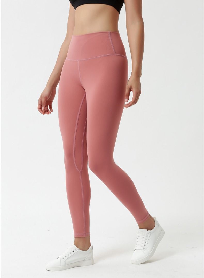 Yoga Tight Fitting Stretch Soft Pants Red