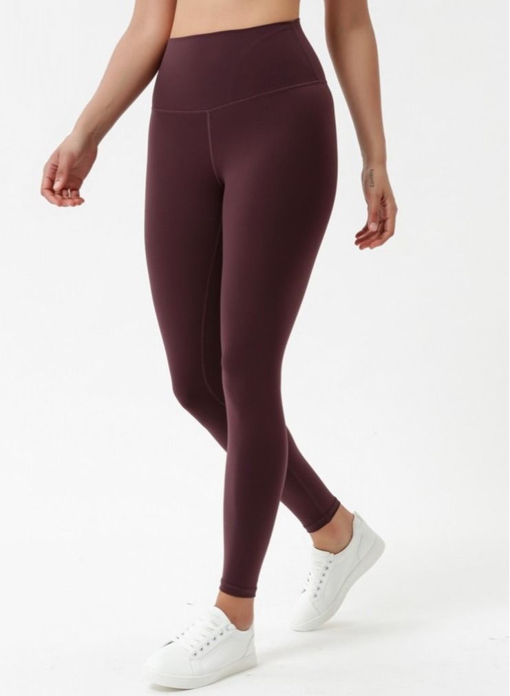 Yoga Tight Fitting Stretch Soft Pants Red